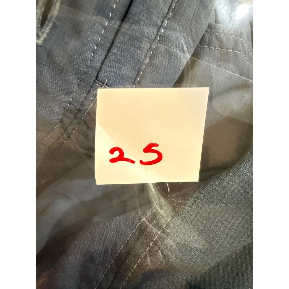 Kuhl Mens Long Sleeve Shirt Nylon Button Up Travel Outdoor Blue Large - Picture 7 of 7